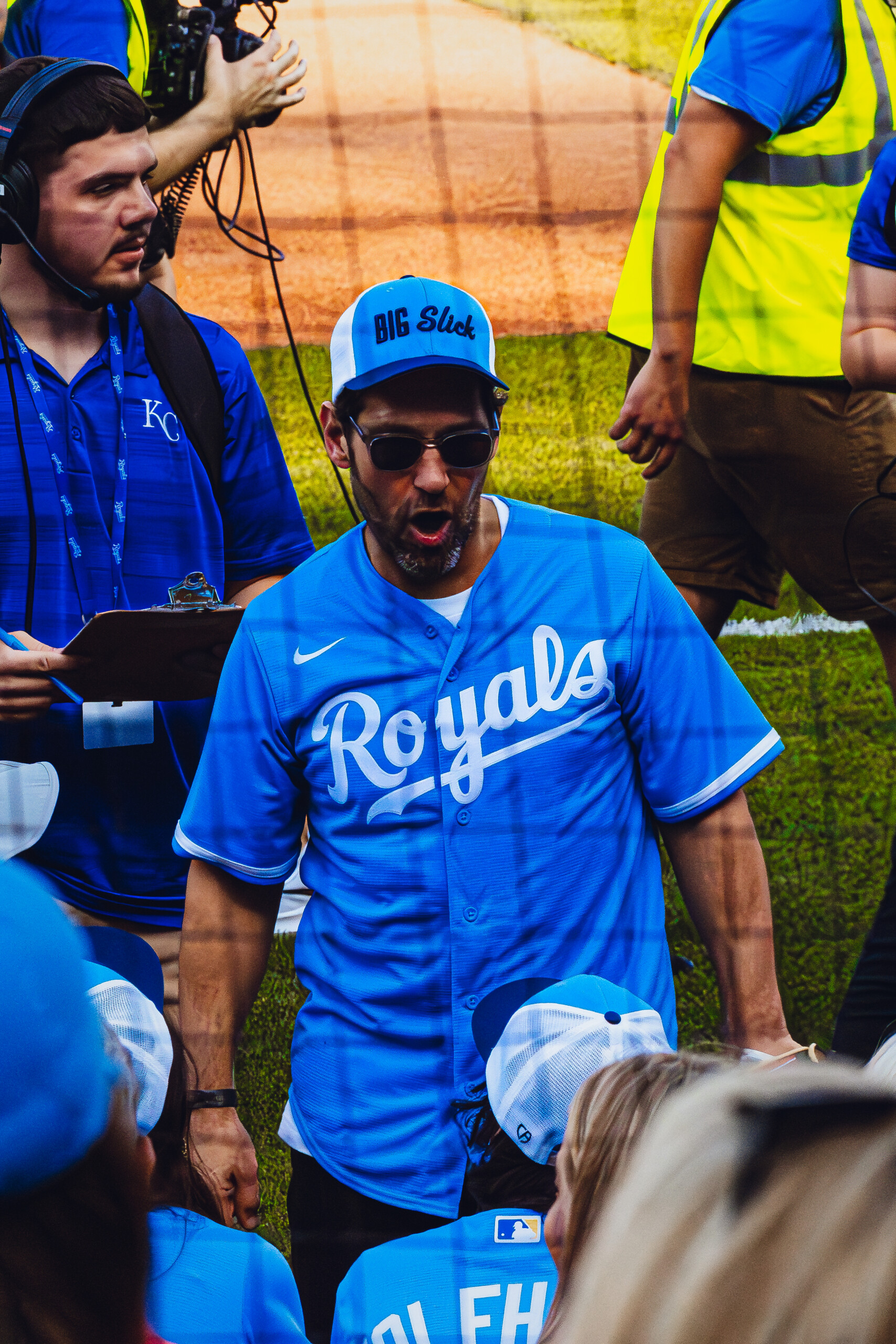 Patrick Mahomes wins Royals' celebrity softball game