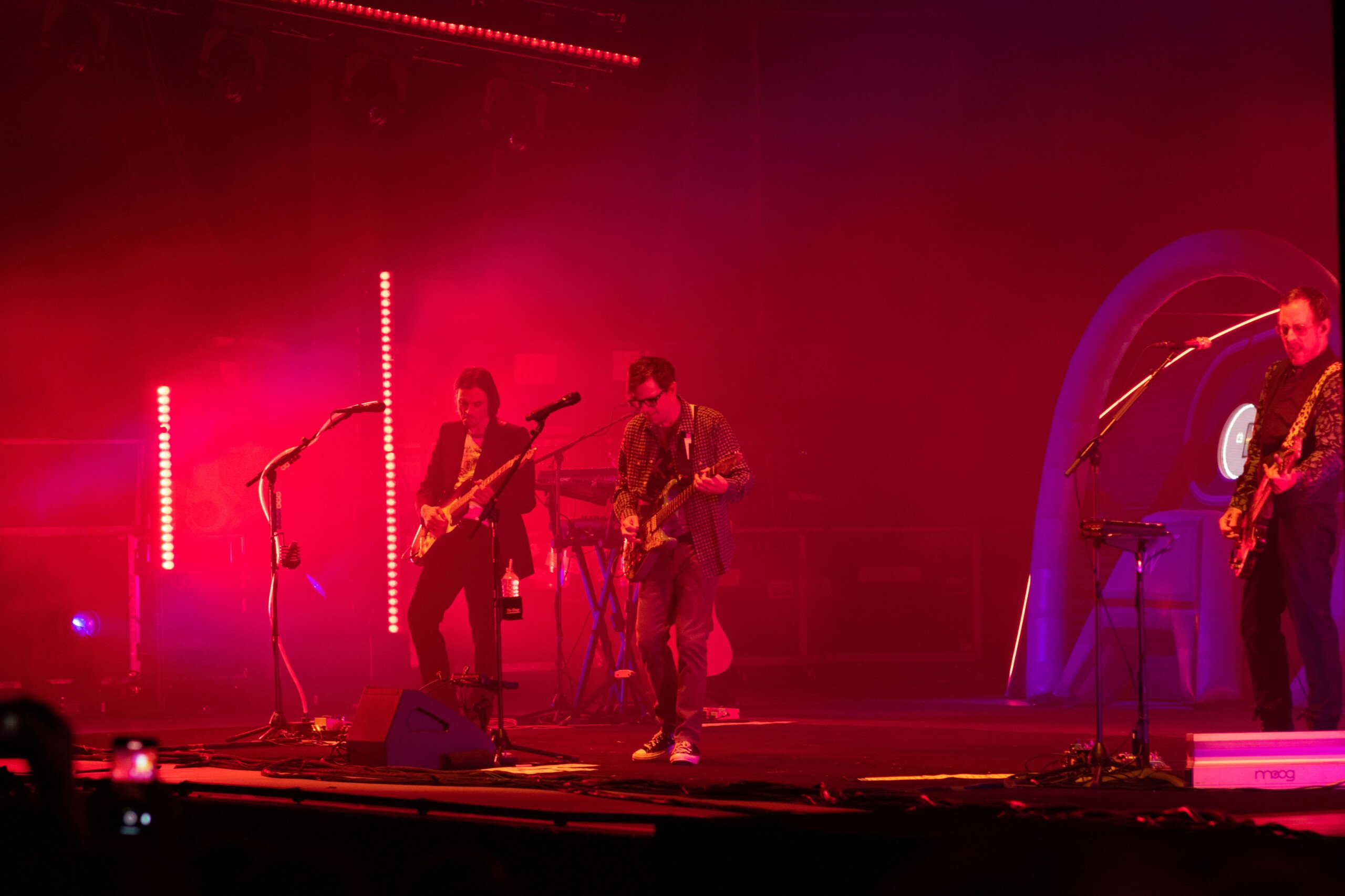 Weezer stage a dashboard confessional at Azura