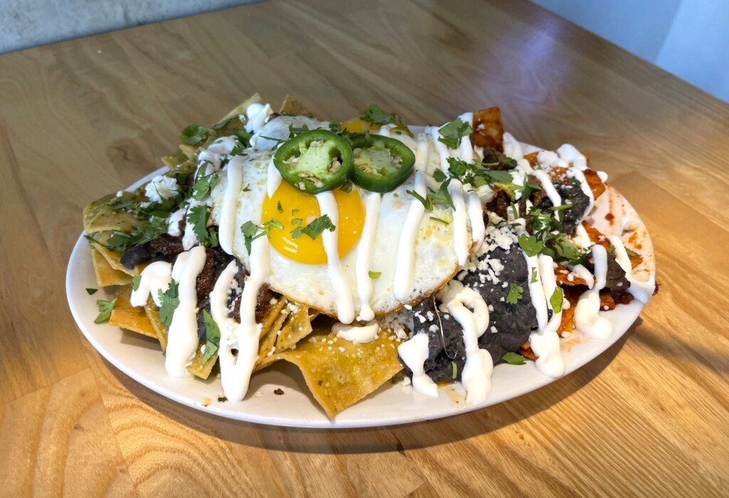 Chilaquiles at AR's Breakfast and Brunch