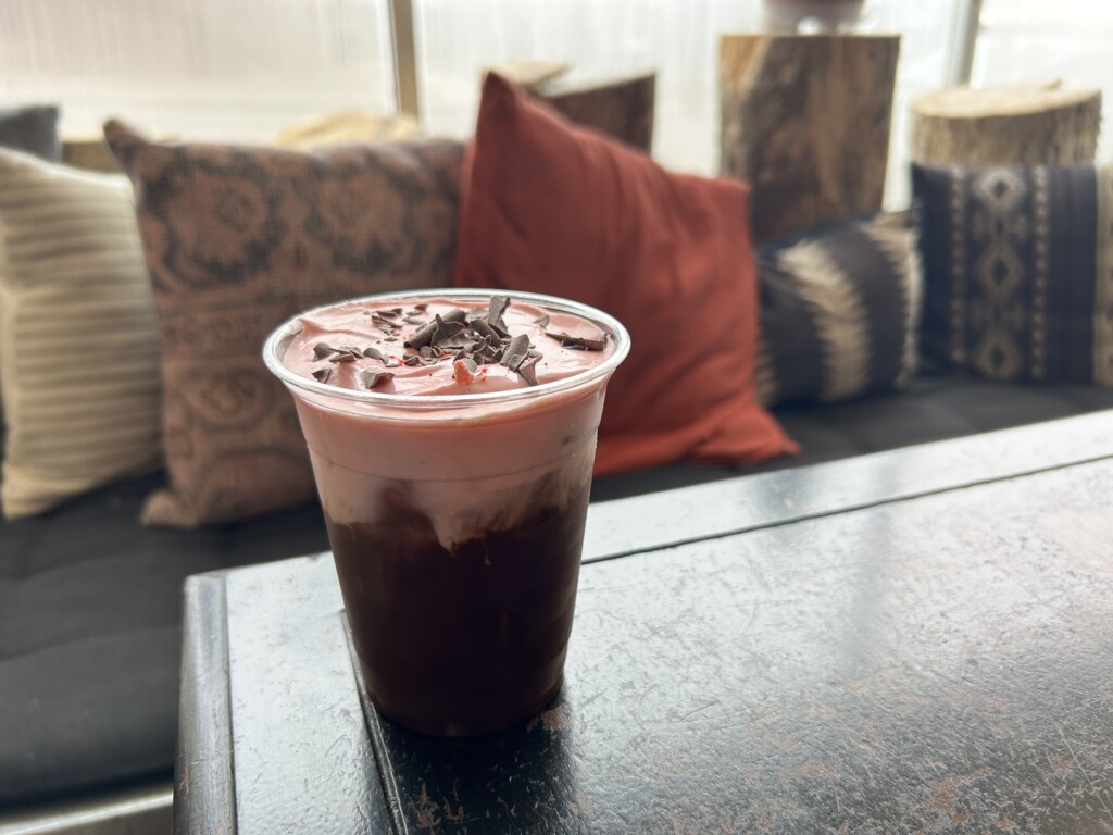 Pretty In Pink At Third Space Coffee Photo By Lauren Textor