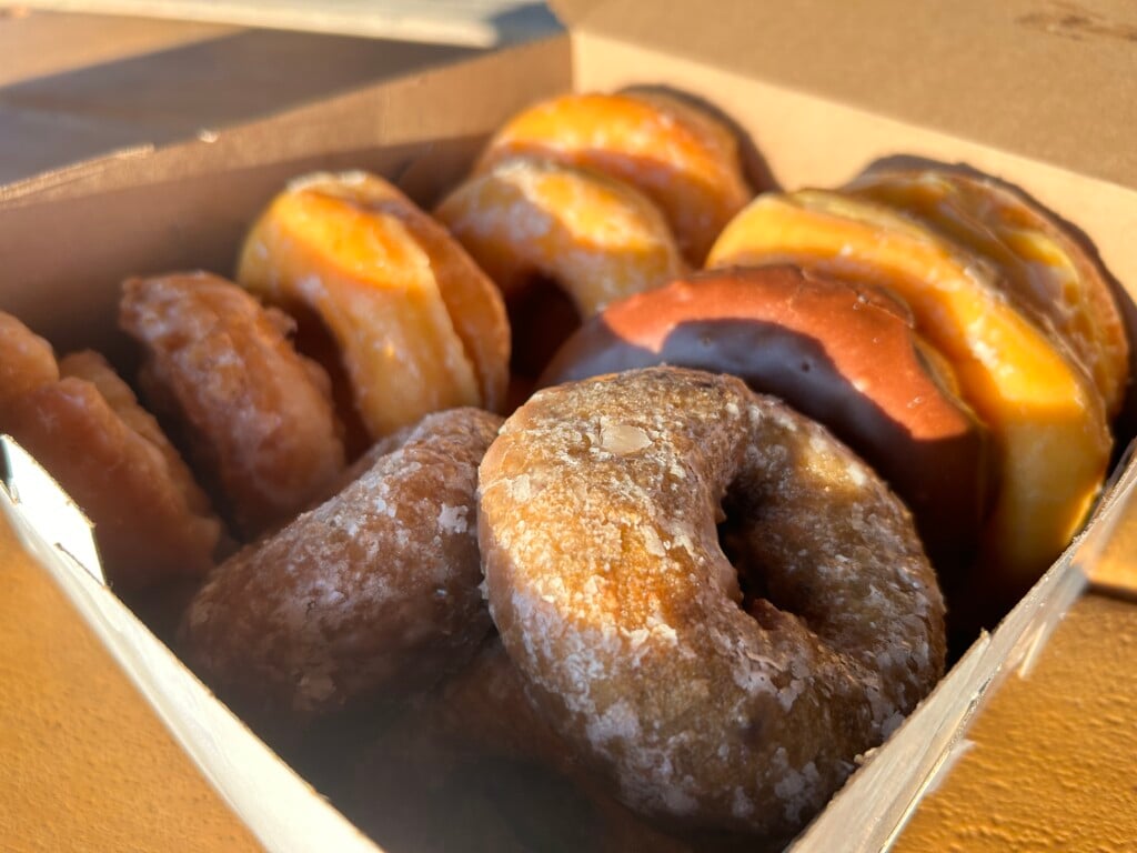 A Dozen Assorted Donuts From Vees Sweets And Treats Photo By Lauren Textor