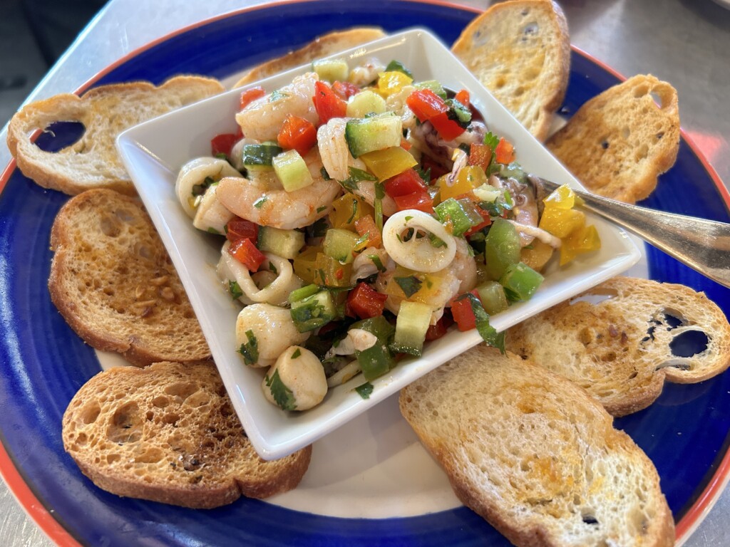 Ensalada De Mariscos At La Bodega Photo By Lauren Textor