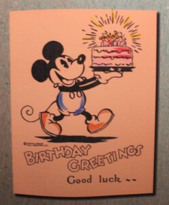 Disney100 Birthday Card