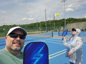 Team Whim Playing Pickleball