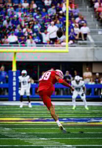 Ku Football Vs Wagner Aug 29th 80