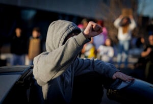 Kids Protest In Olathe 19