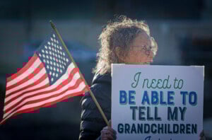 Kids Protest In Olathe 26