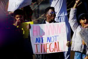 Kids Protest In Olathe 49