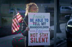Kids Protest In Olathe 27