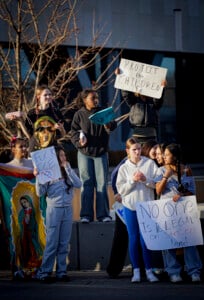 Kids Protest In Olathe 20