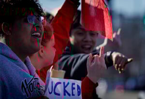 Kids Protest In Olathe 30