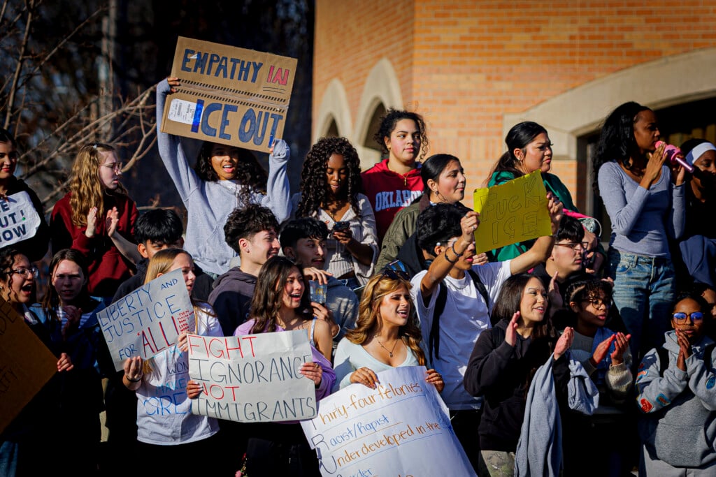 Kids Protest In Olathe 42