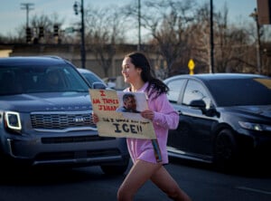 Kids Protest In Olathe 22