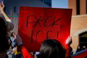 Kids Protest In Olathe 33