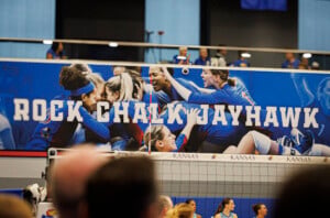Ku Volleyball Vs Grand Canyon Sept 20th 26 16