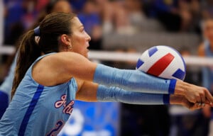 Ku Volleyball Vs Grand Canyon Sept 20th 26 5