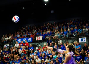 Ku Volleyball Vs Grand Canyon Sept 20th 26 60