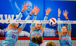 Ku Volleyball Vs Grand Canyon Sept 20th 26 67