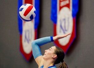 Ku Volleyball Vs Grand Canyon Sept 20th 26 96