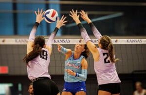 Ku Volleyball Vs Grand Canyon Sept 20th 26 21