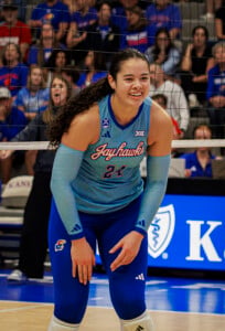 Ku Volleyball Vs Grand Canyon Sept 20th 26 90