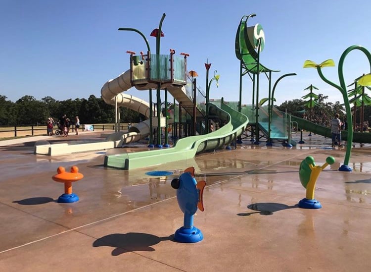 chandler park and its splash pad is run by tulsa county parks