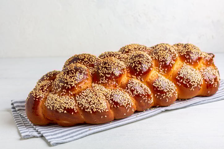 Fresh Challah Bread