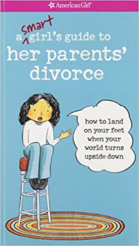 the cover of a book to help kids through divorce