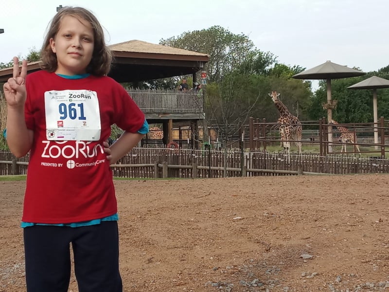 arthur at the tulsa zoo zoorun