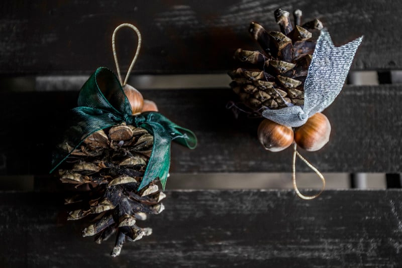 pinecone ornaments. one of three pinecone crafts in this article