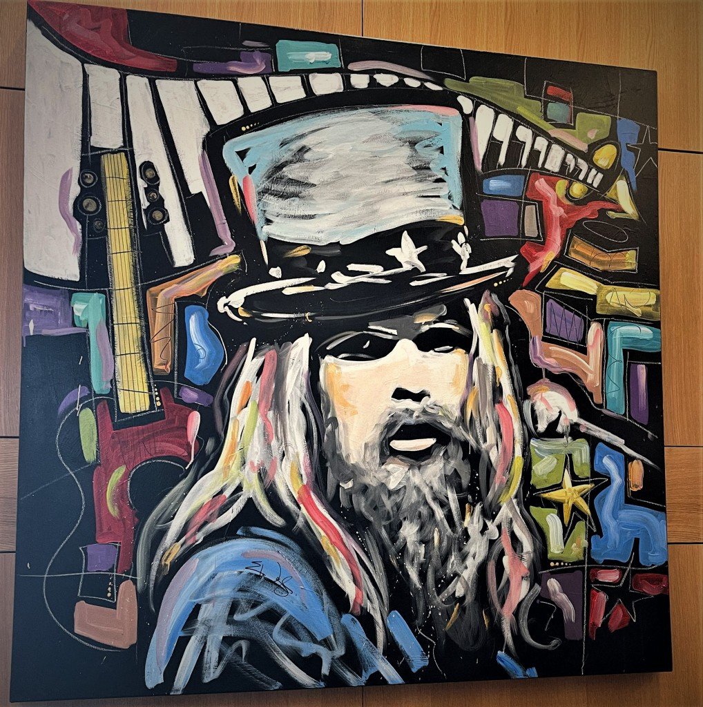 Leon Russell Painting