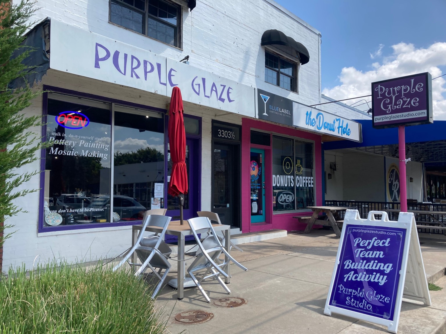 Painting Pottery at Purple Glaze TulsaKids Magazine