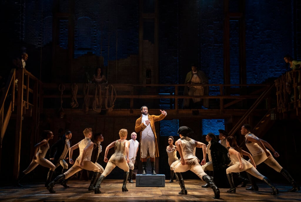 Hamilton musical online washington