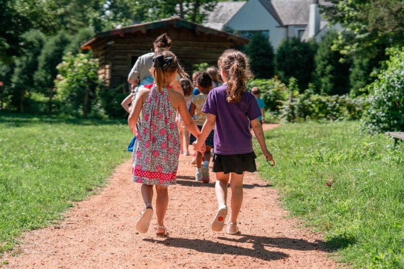 Kids at philbrook museum