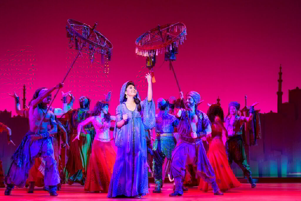 Senzel Ahmady Jasmine And Company In North American Tour Of Aladdin Photo By Deen Van Meer Copyright Disney