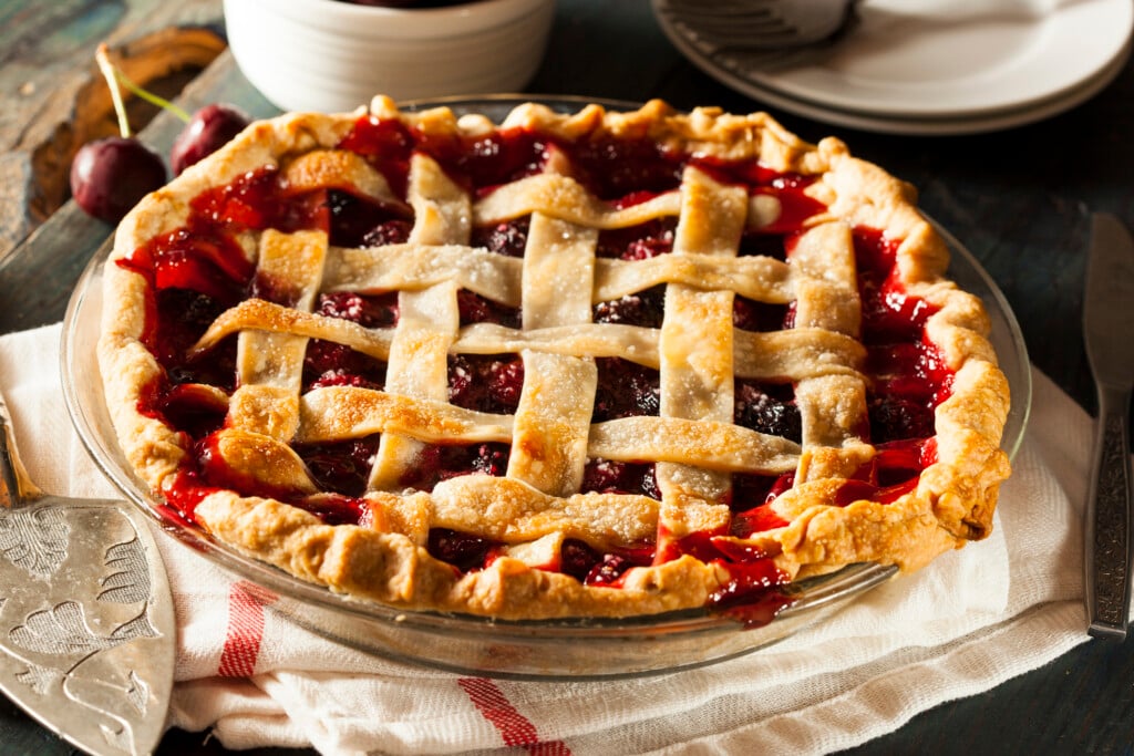 cherry pie, for article on pi day