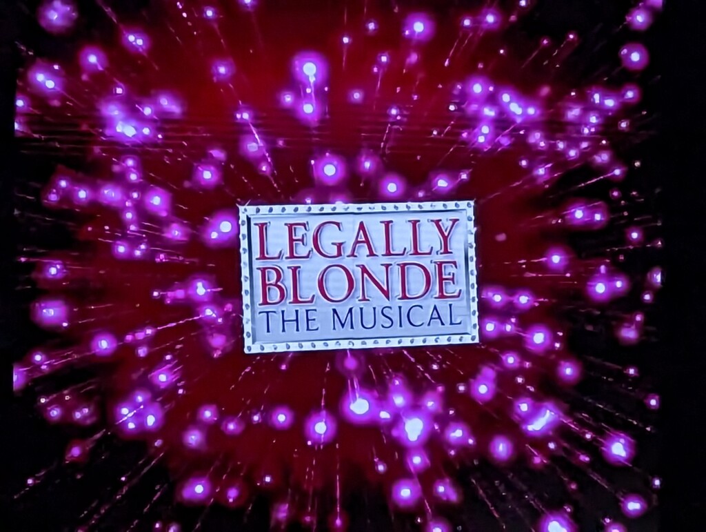 legally blonde the musical logo