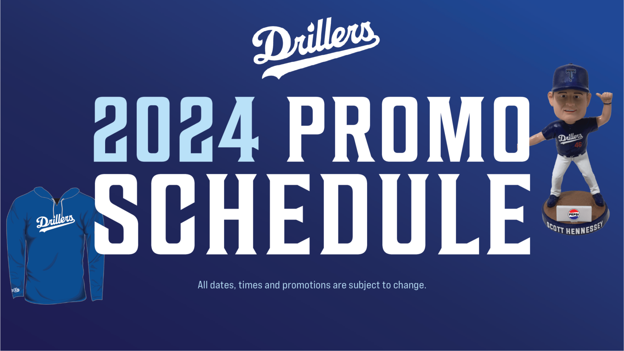 Drillers Announce Exciting Promotional Lineup for 2024 Season