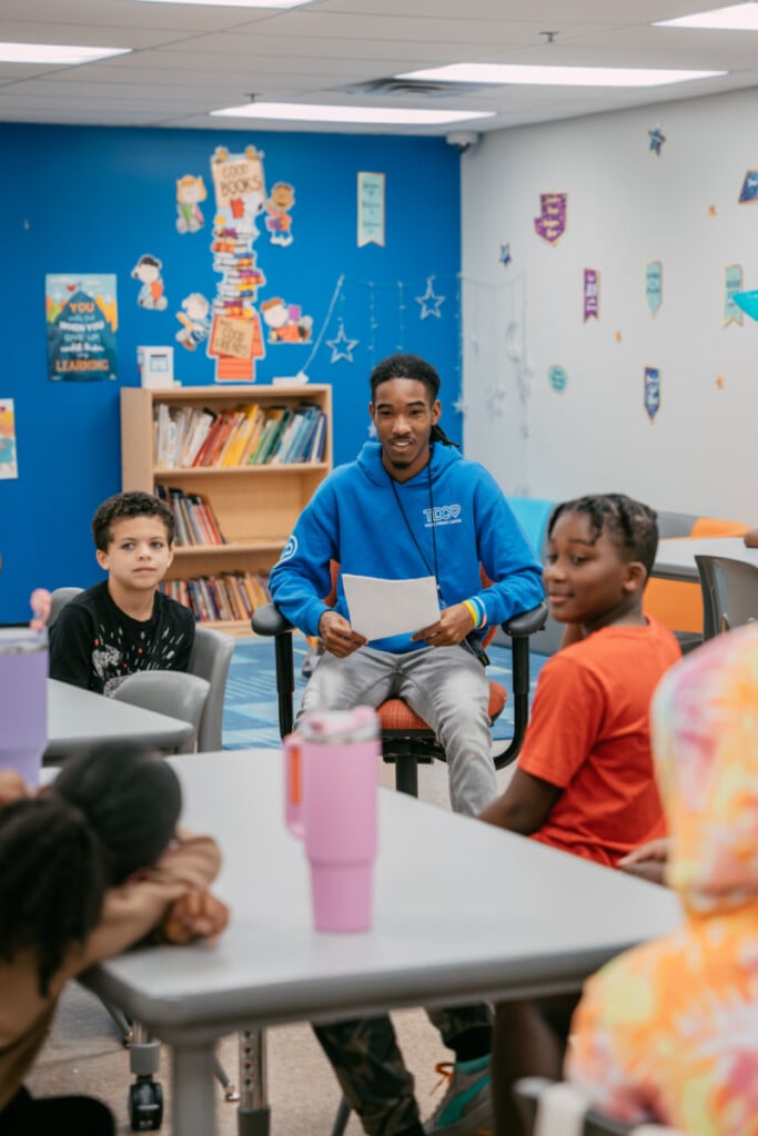 a classroom in tulsa dream center