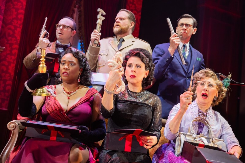 The Company Of The North American Tour Of Clue Photo By Evan Zimmerman For Murphymade