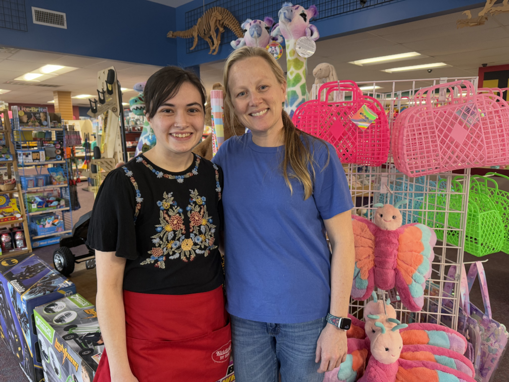 Kiddlestix Assistant Manager Alex Rumley And Owner Jana Doyle