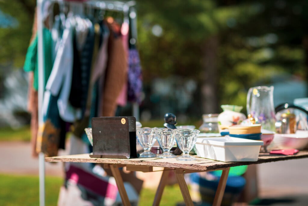 garage sale