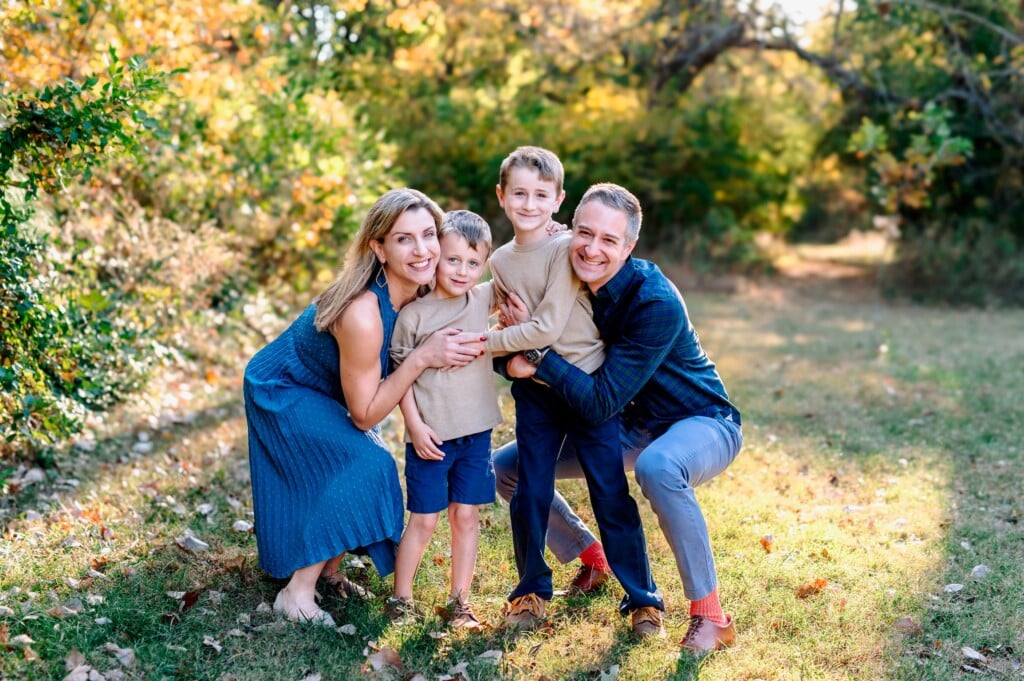 Lindsay Morris and her family