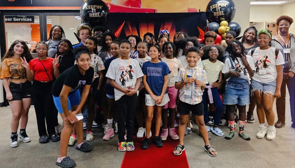Students at Keepin' it REEL camp