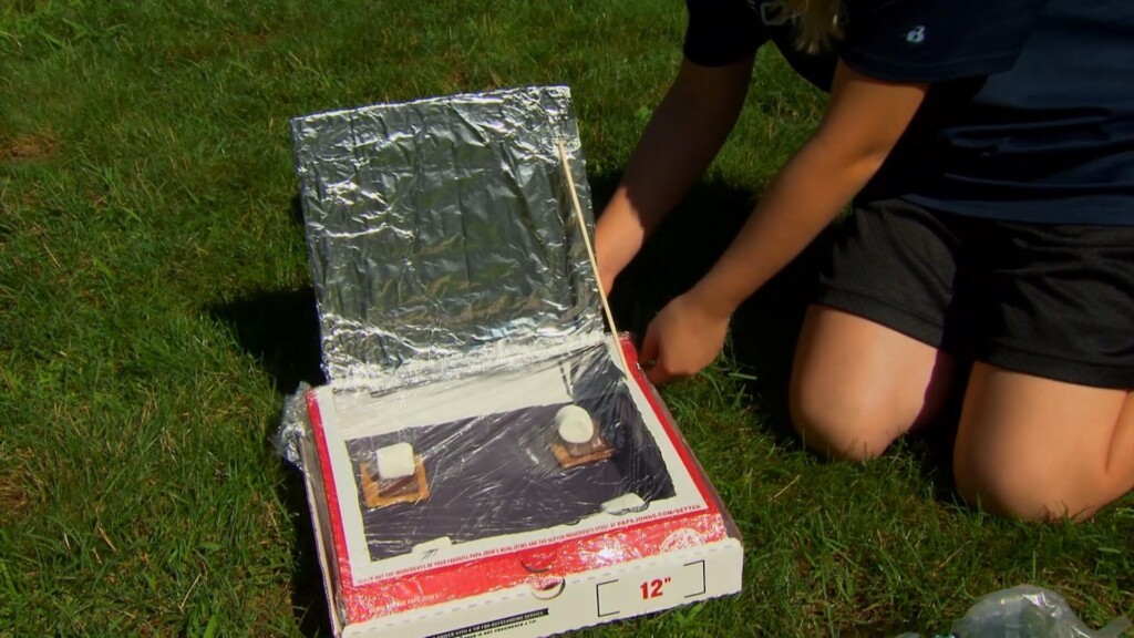 a solar pizza oven