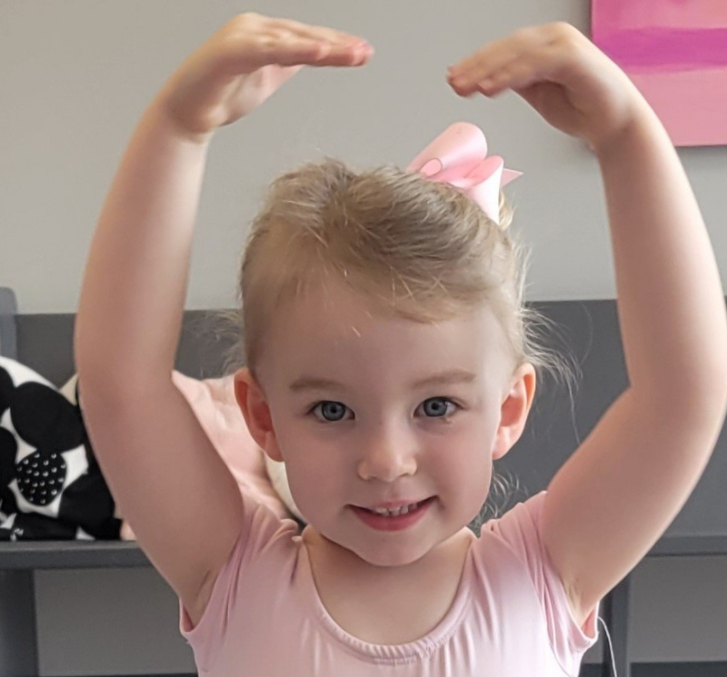 Diane Morrow Kondos' granddaughter Sylvia