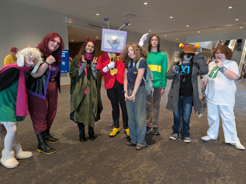 cosplayers at Oklahoma Comic Con
