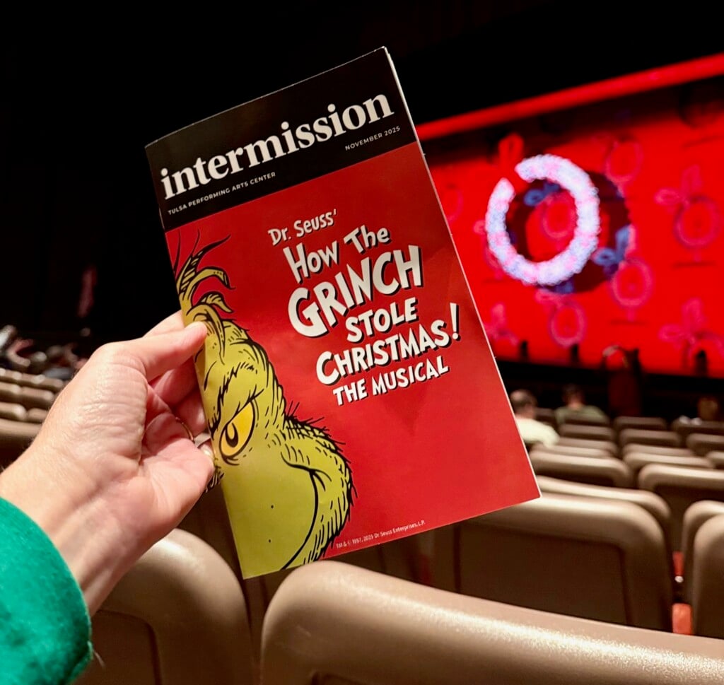 how the grinch stole christmas the musical show program and stage