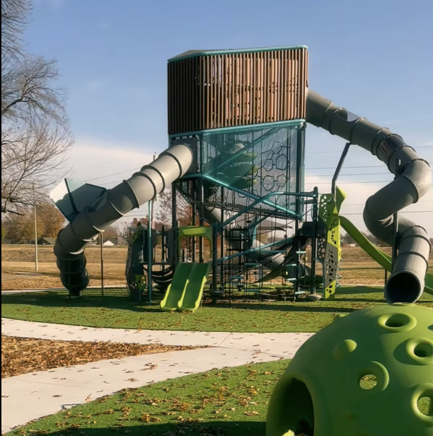 New inclusive playground at Hicks Park