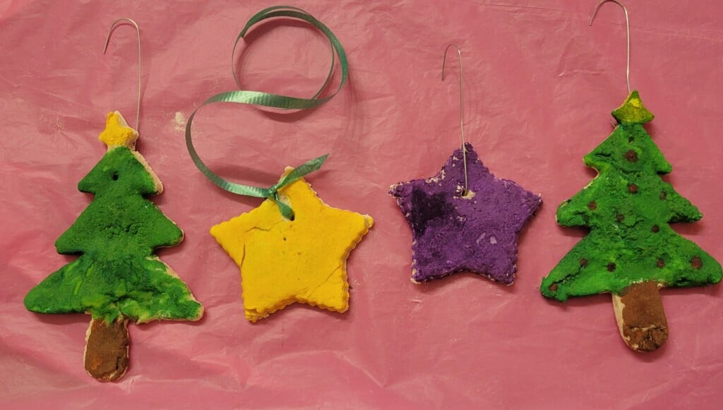 flour and salt dough ornaments